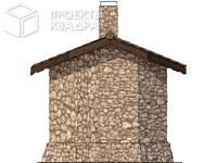 Проект o-010-1k Вид сзади