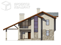 Проект o-117-1k Вид спереди