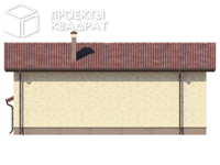 Проект o-150-1k Вид сзади