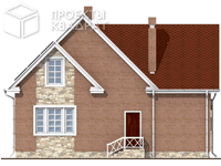 Проект o-160-2k Вид сзади