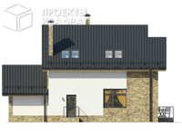 Проект o-165-1k Вид сзади