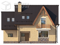 Проект o-172-1k Вид сзади