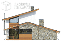 Проект o-172-1p Вид сзади