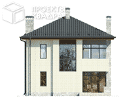 Проект o-173-1k Вид сзади