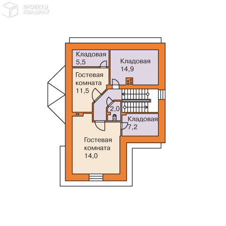 Проект o-177-1k Мансарда