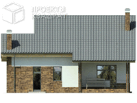 Проект o-194-1k Вид сзади