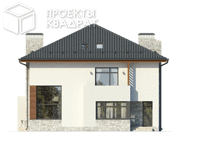 Проект o-221-1k Вид сзади