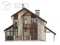 Проект o-227-1k Вид спереди