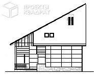 Проект o-231-2k Вид сзади