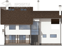 Проект o-261-1k Вид сзади