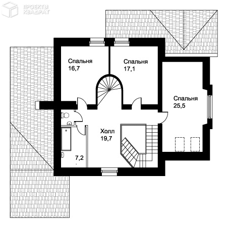 Проект o-301-1k 2-й этаж