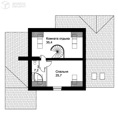 Проект o-301-1k Мансарда