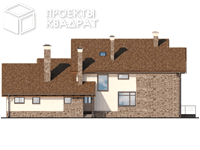 Проект o-311-1k Вид сзади