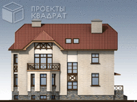 Проект o-328-2k Вид сзади