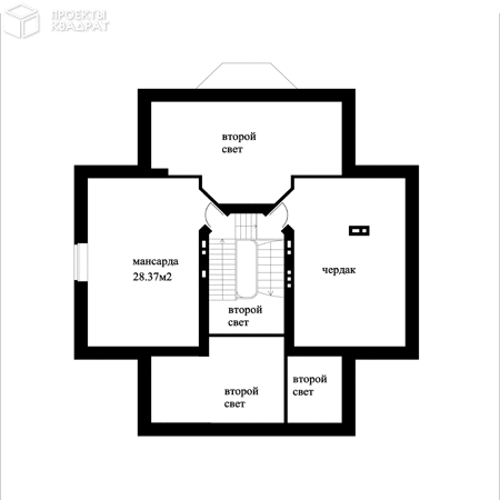 Проект o-329-1k Мансарда