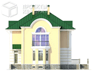 Проект o-329-1k Вид сзади