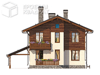 Проект o-346-1k Вид сзади