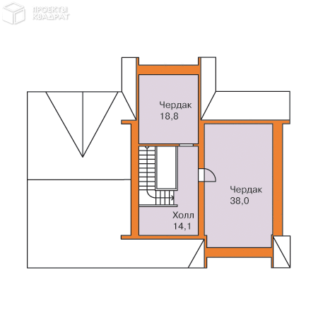 Проект o-349-1k Мансарда