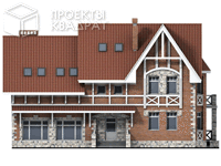 Проект o-350-1k Вид спереди