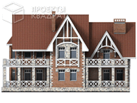 Проект o-350-1k Вид сзади