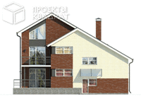 Проект o-353-1k Вид сзади