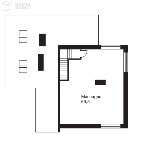 Проект o-354-1k Мансарда
