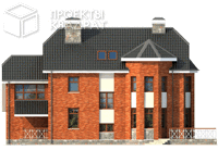 Проект o-358-1k Вид сзади