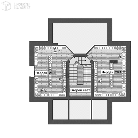Проект o-362-1k Мансарда