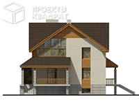 Проект o-387-1k Вид спереди