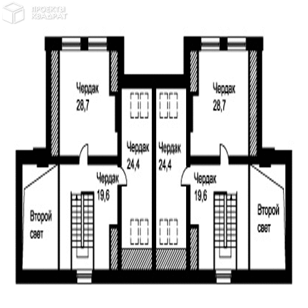 Проект o-485-1k Мансарда