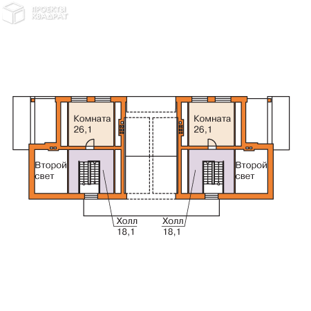 Проект o-532-1k Мансарда