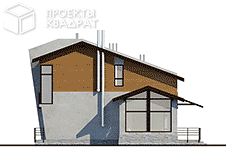 Проект t-563-1p Вид сзади