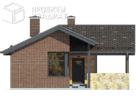 Проект w-056-1p Вид спереди