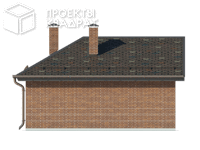 Проект w-056-1p Вид слева