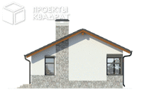 Проект w-067-1p Вид слева