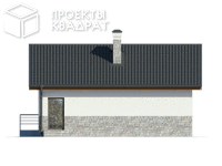 Проект w-067-1p Вид сзади