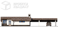 Проект w-081-1p Вид спереди