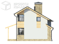 Проект w-091-1p Вид слева