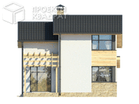 Проект w-091-1p Вид сзади