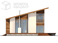 Проект w-101-1p Вид сзади