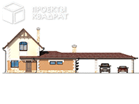 Проект w-130-1p Вид спереди