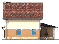 Проект w-130-1p Вид слева