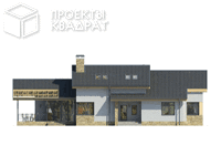 Проект w-140-1p Вид спереди