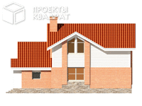 Проект w-148-1p Вид сзади