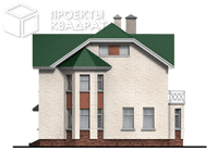 Проект w-157-1p Вид сзади