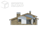 Проект w-161-1p Вид слева