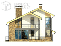 Проект w-169-1p Вид слева