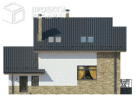 Проект w-173-1p Вид сзади