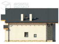 Проект w-183-1p Вид сзади