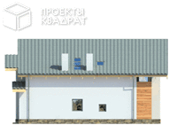 Проект w-184-1k Вид сзади